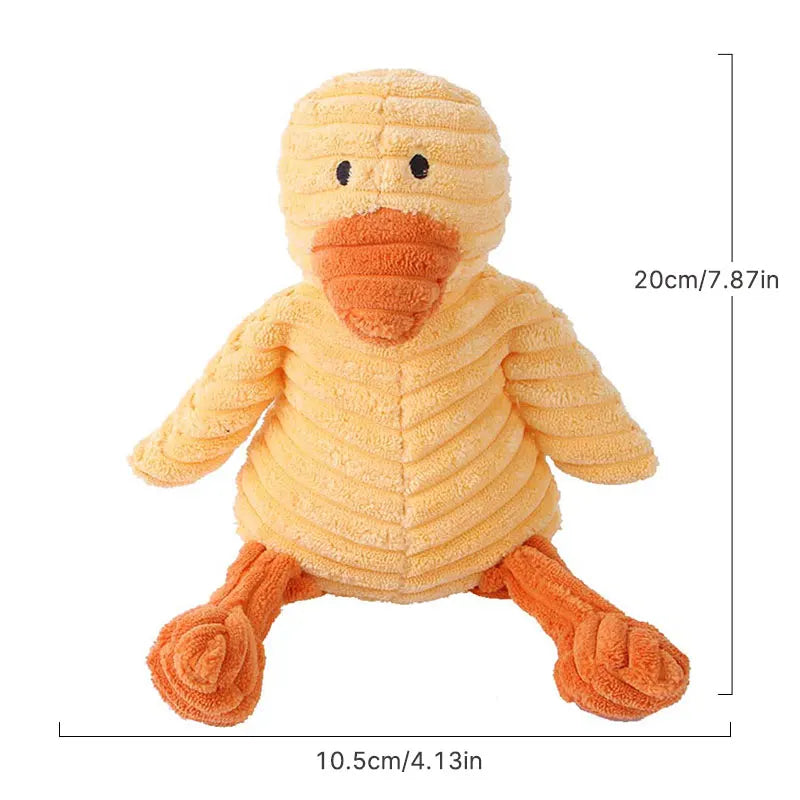 Peluche animal avec Sifflet – Jouet Peluche Sonore et Doux pour Chien