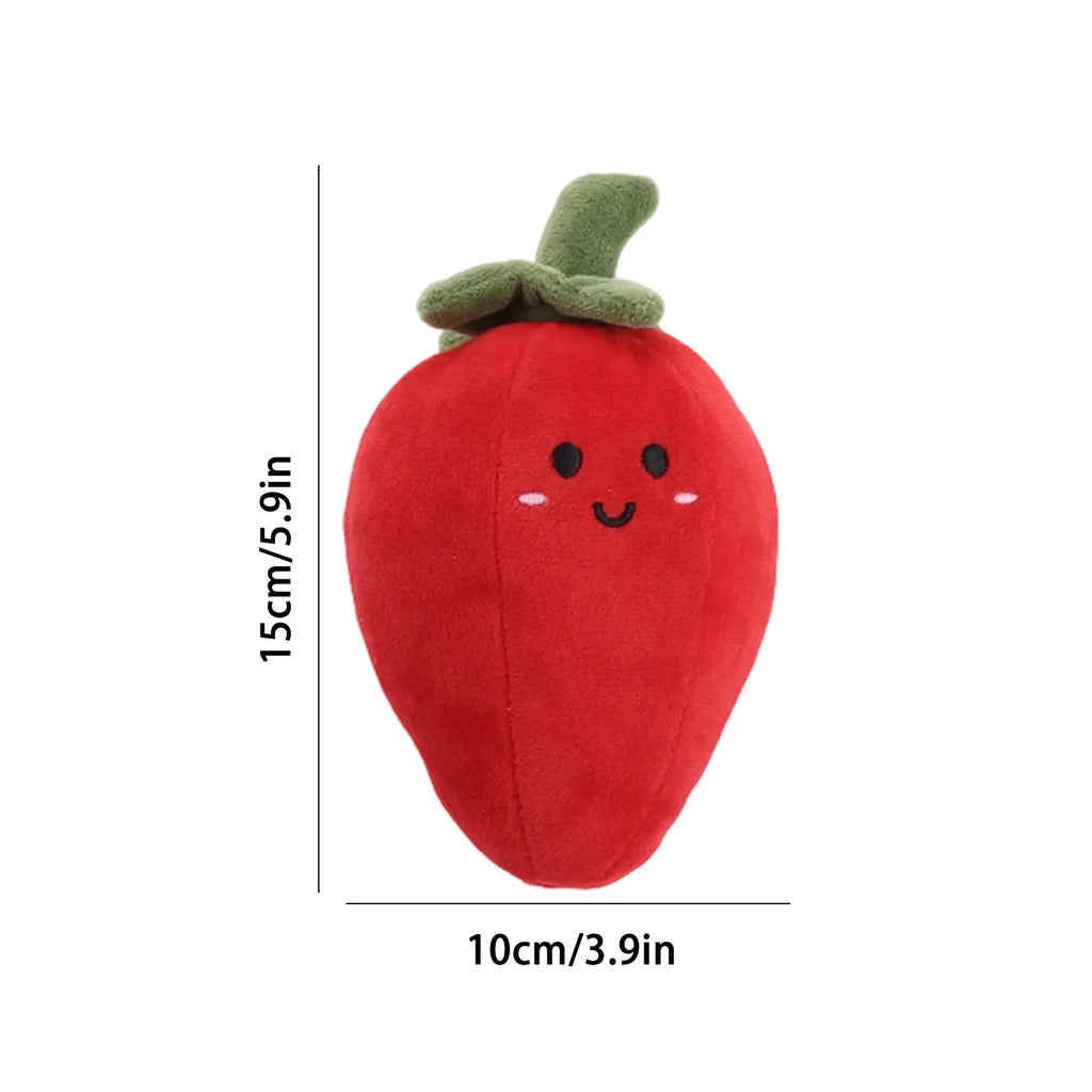 Peluche mignonne en forme de piment pour chien Ma boutique