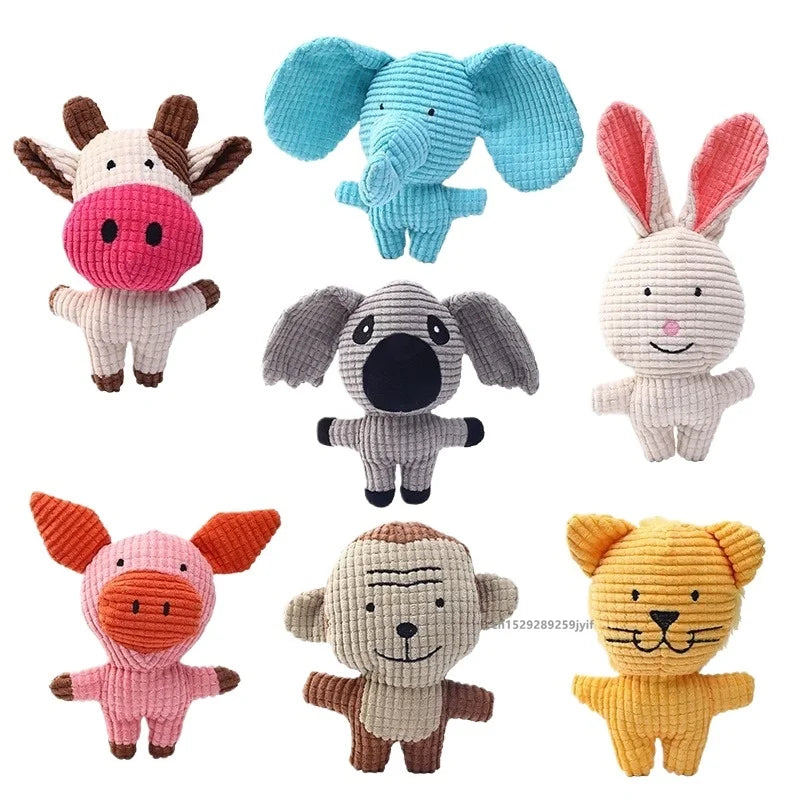Peluche Animal pour Chien avec Sifflet Ma boutique