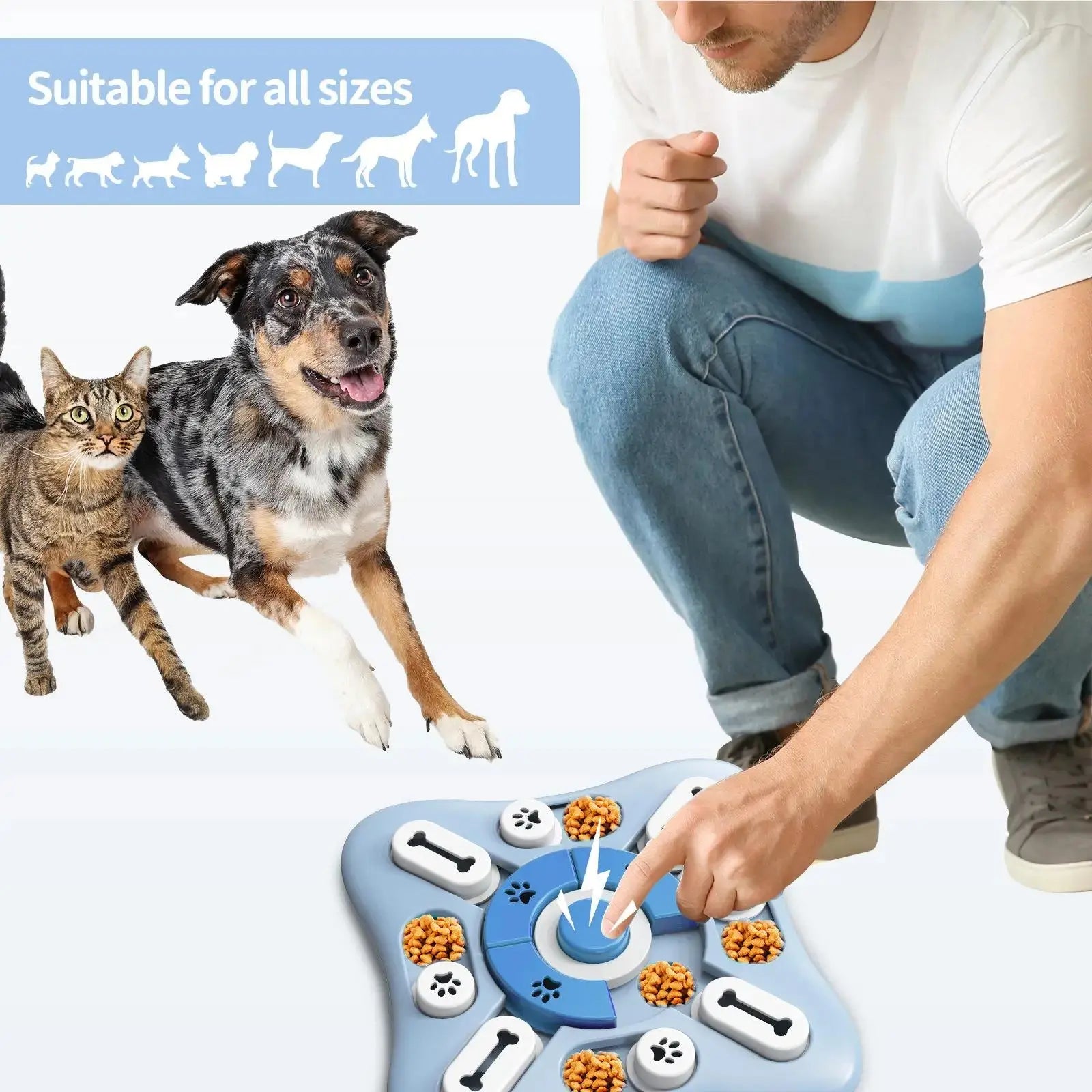 Gamelle Interactive pour Chien Puzzle